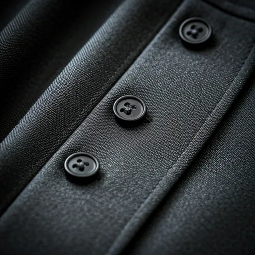 High-fidelity macro display of clothing details